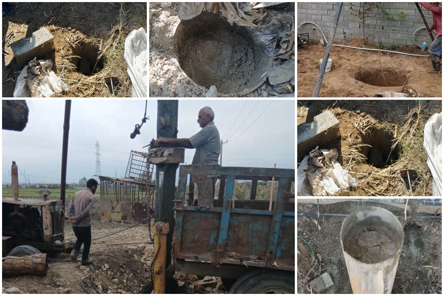 10 حلقه چاه غیرمجاز طی یک هفته اخیر در مازندران پر و مسدود شد