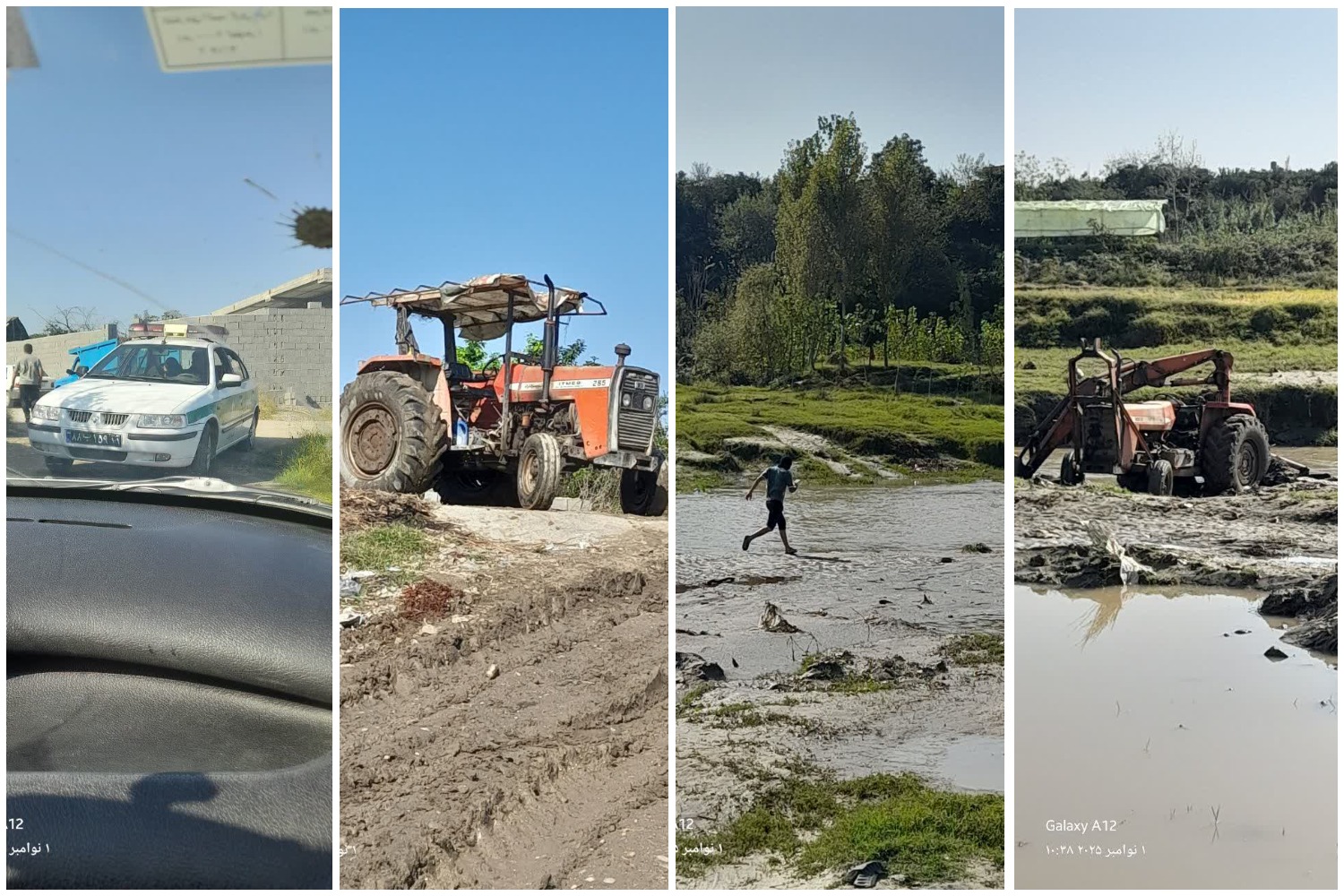 پیشگیری از برداشت غیرمجاز مصالح بستر رودخانه سجادرود